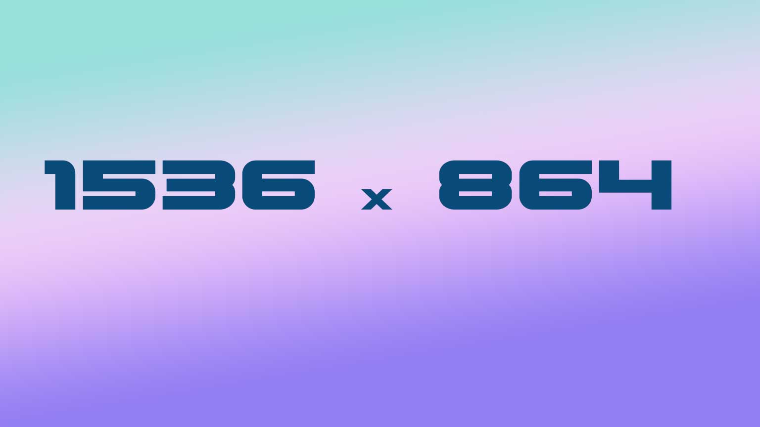 1536 by 864